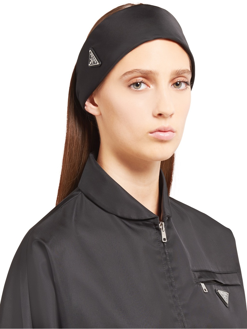 Prada re-nylon tricot headband